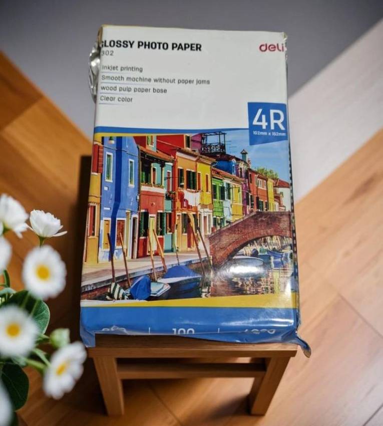 Deli Papier Photo Brillant L302 Et Qualité Professionnelle pour des Impressions Éblouissantes